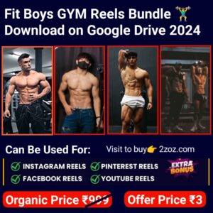 Fit Boys GYM Reels Bundle Download