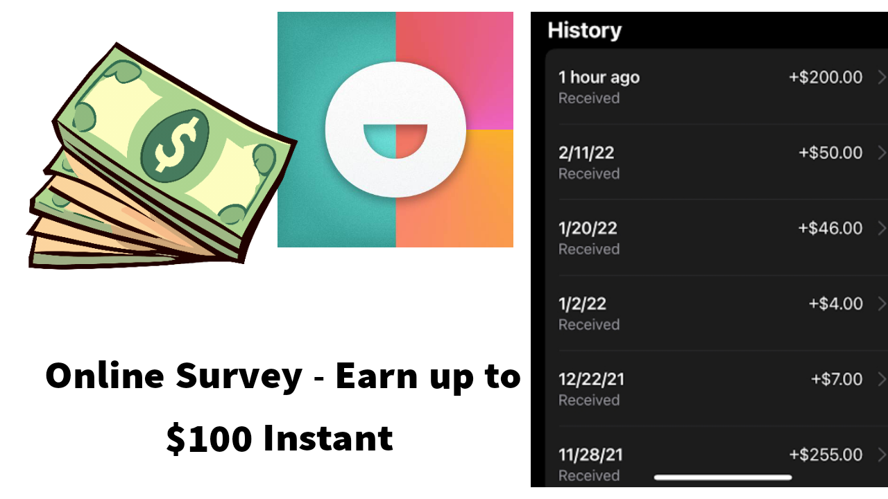 Online Survey - Get $100 Instant