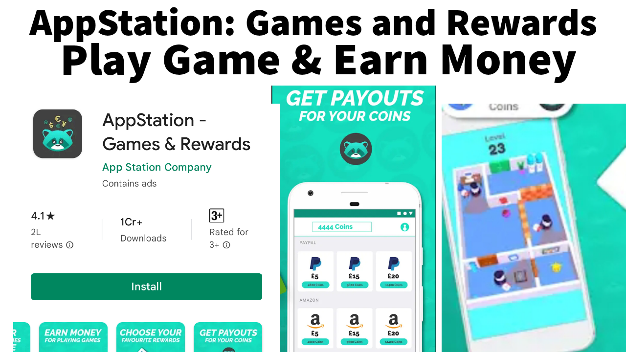 AppStation - Game & Rewards